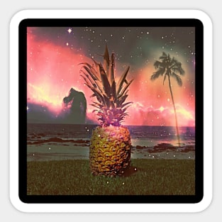 PineApple Zen Sticker